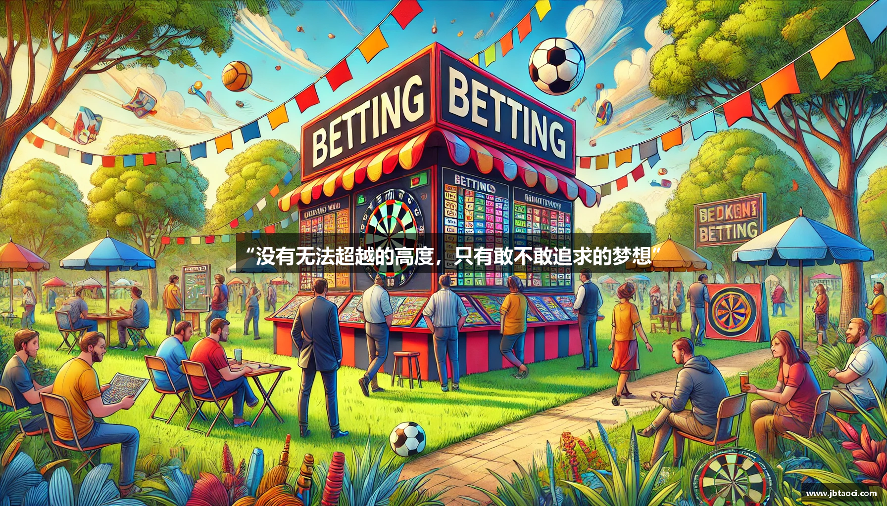 “没有无法超越的高度，只有敢不敢追求的梦想”